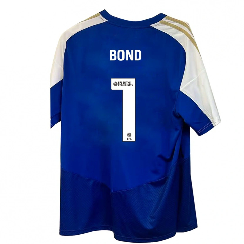 Danxen Kid Abbi Bond #1 Blue White Gold Away Jersey 2025/26 T-Shirt
