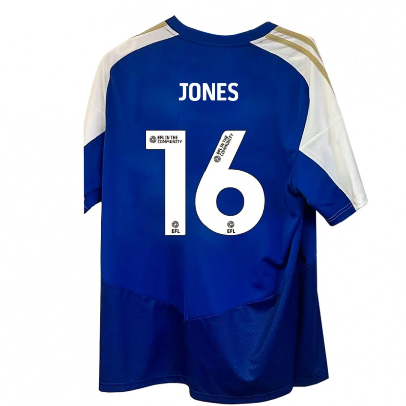 Danxen Kid Patrick Jones #16 Blue White Gold Away Jersey 2025/26 T-Shirt