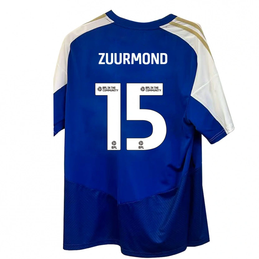 Danxen Kid Ishbel Zuurmond #15 Blue White Gold Away Jersey 2025/26 T-Shirt