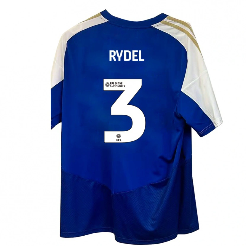 Danxen Kid Ryan Rydel #3 Blue White Gold Away Jersey 2025/26 T-Shirt
