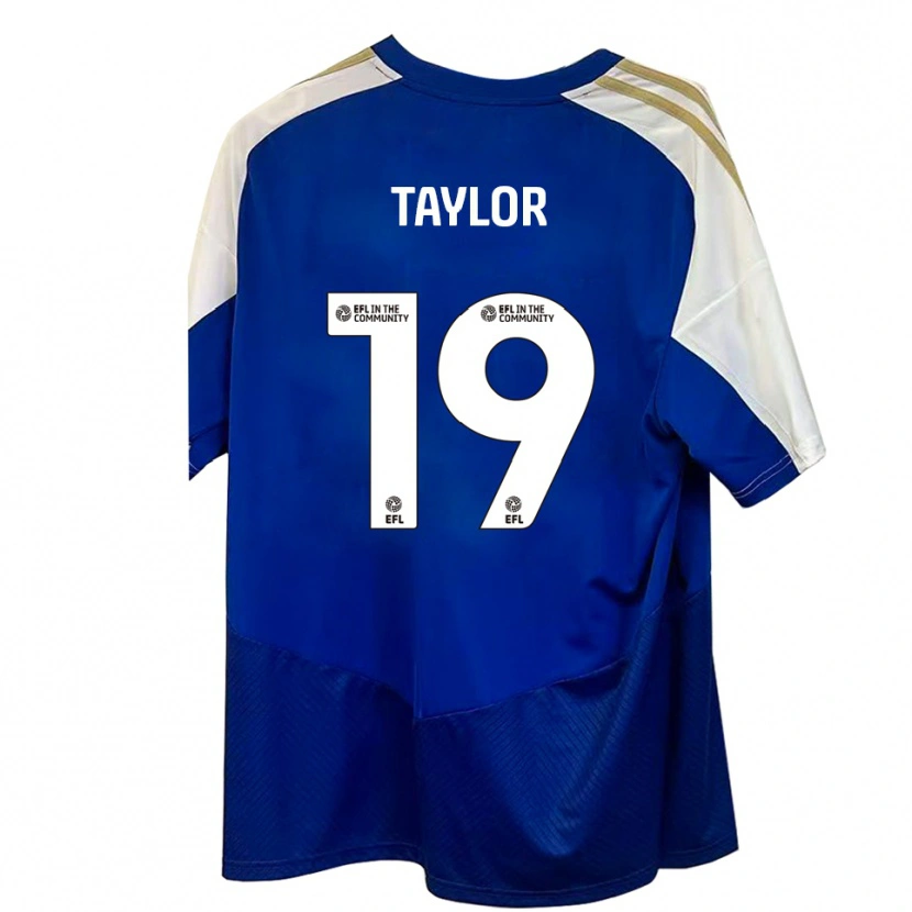 Danxen Kid Mollie Taylor #19 Blue White Gold Away Jersey 2025/26 T-Shirt