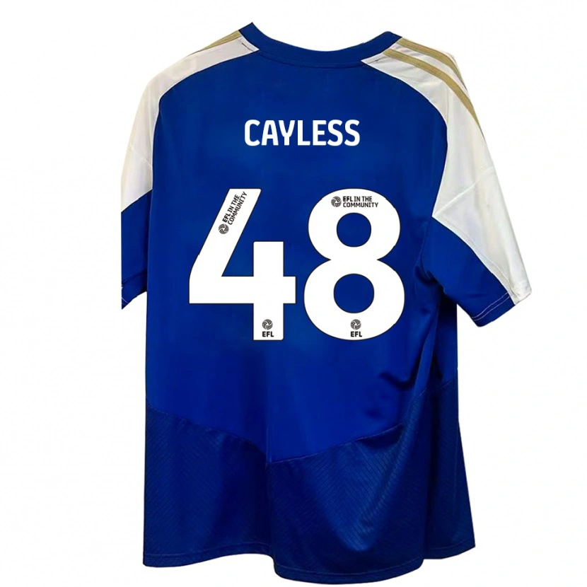 Danxen Kid Louie Cayless #48 Blue White Gold Away Jersey 2025/26 T-Shirt