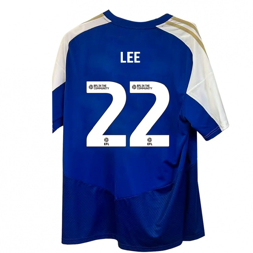 Danxen Kid Harry Lee #22 Blue White Gold Away Jersey 2025/26 T-Shirt
