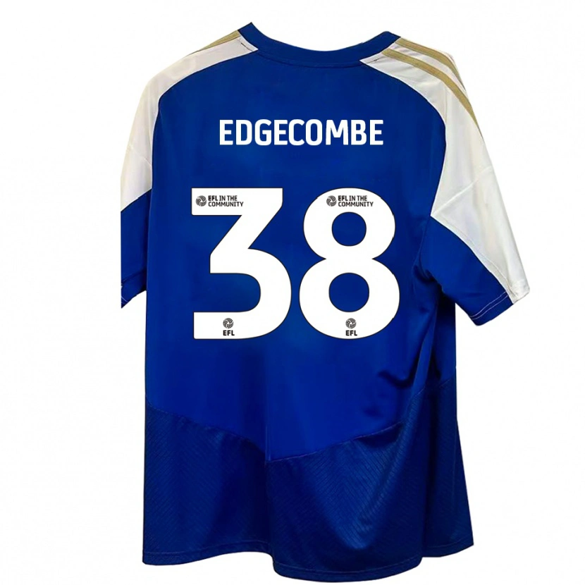 Danxen Kid Max Edgecombe #38 Blue White Gold Away Jersey 2025/26 T-Shirt