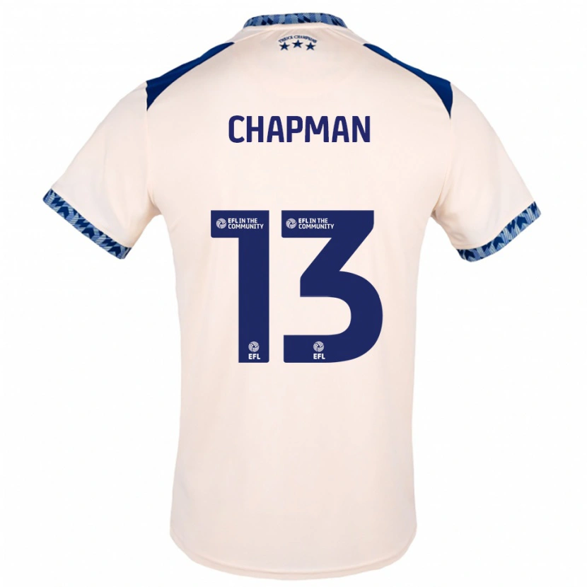 Danxen Kid Jacob Chapman #13 Off White Navy Away Jersey 2025/26 T-Shirt