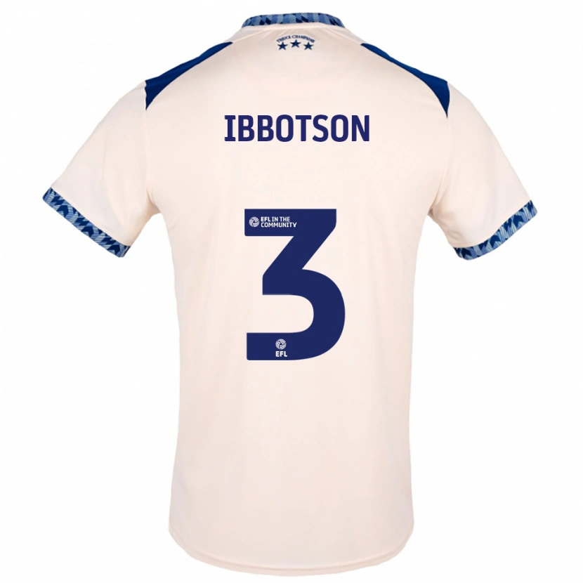 Danxen Kid Beth Ibbotson #3 Off White Navy Away Jersey 2025/26 T-Shirt