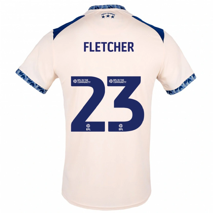 Danxen Kid Serena Fletcher #23 Off White Navy Away Jersey 2025/26 T-Shirt