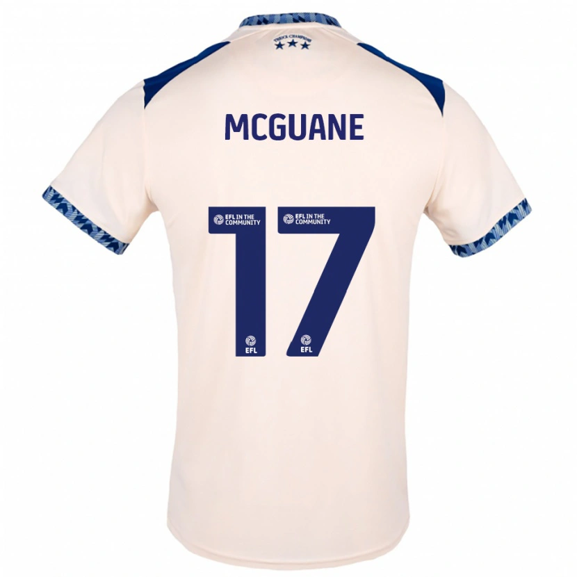 Danxen Kid Marcus Mcguane #17 Off White Navy Away Jersey 2025/26 T-Shirt