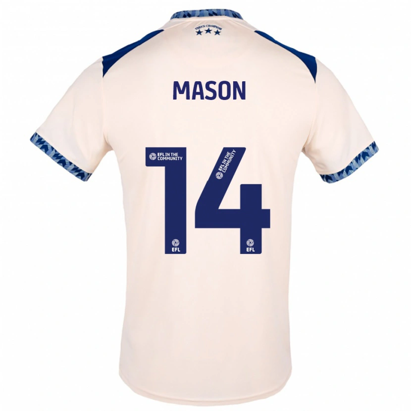 Danxen Kid Yasmin Mason #14 Off White Navy Away Jersey 2025/26 T-Shirt