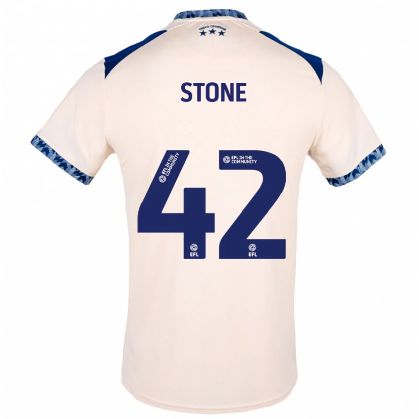 Danxen Kid Michael Stone #42 Off White Navy Away Jersey 2025/26 T-Shirt