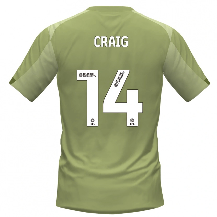 Danxen Kid Michael Craig #14 Sage Champagne Away Jersey 2025/26 T-Shirt