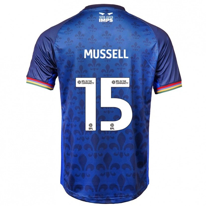 Danxen Kid Theo Mussell #15 Blue Navy Away Jersey 2025/26 T-Shirt