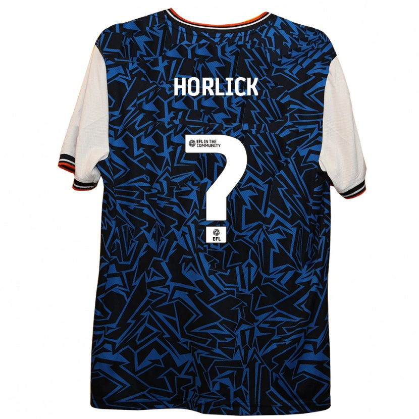Danxen Kid Jameson Horlick #0 Blue Black White Away Jersey 2025/26 T-Shirt
