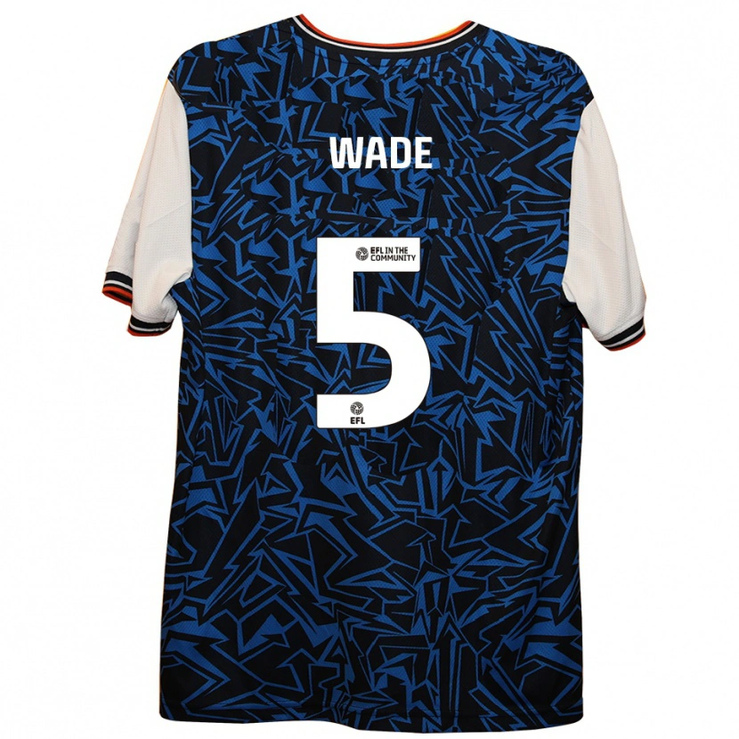Danxen Kid Elly Wade #5 Blue Black White Away Jersey 2025/26 T-Shirt