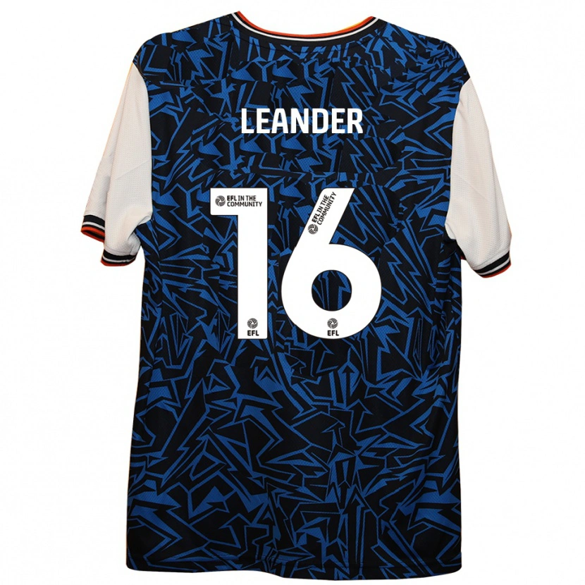 Danxen Kid Tsaianne Leander #16 Blue Black White Away Jersey 2025/26 T-Shirt