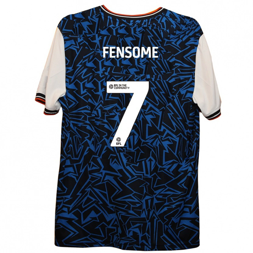 Danxen Kid Tash Fensome #7 Blue Black White Away Jersey 2025/26 T-Shirt