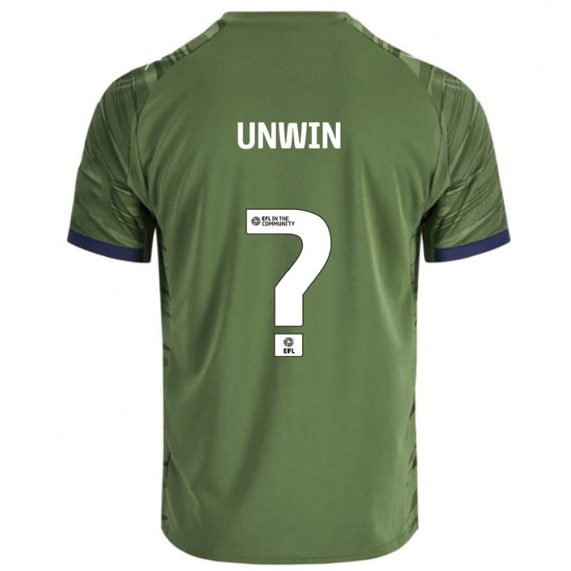 Danxen Kid Tom Unwin #0 Green White Away Jersey 2025/26 T-Shirt