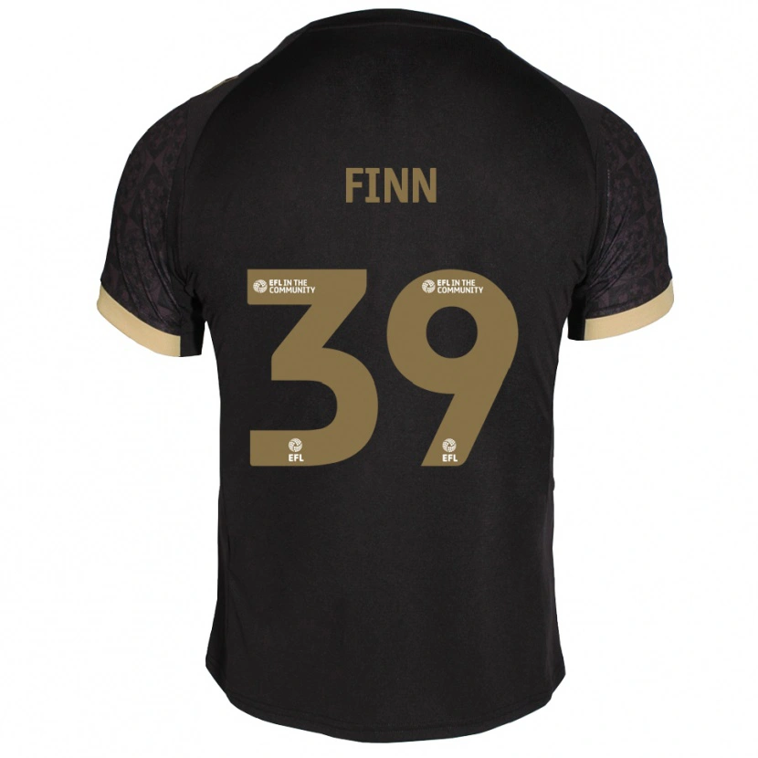 Danxen Kid Tegan Finn #39 Black Gold Away Jersey 2025/26 T-Shirt
