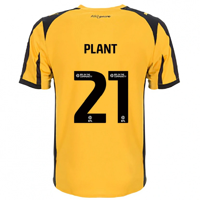 Danxen Kid James Plant #21 Orange Black Away Jersey 2025/26 T-Shirt