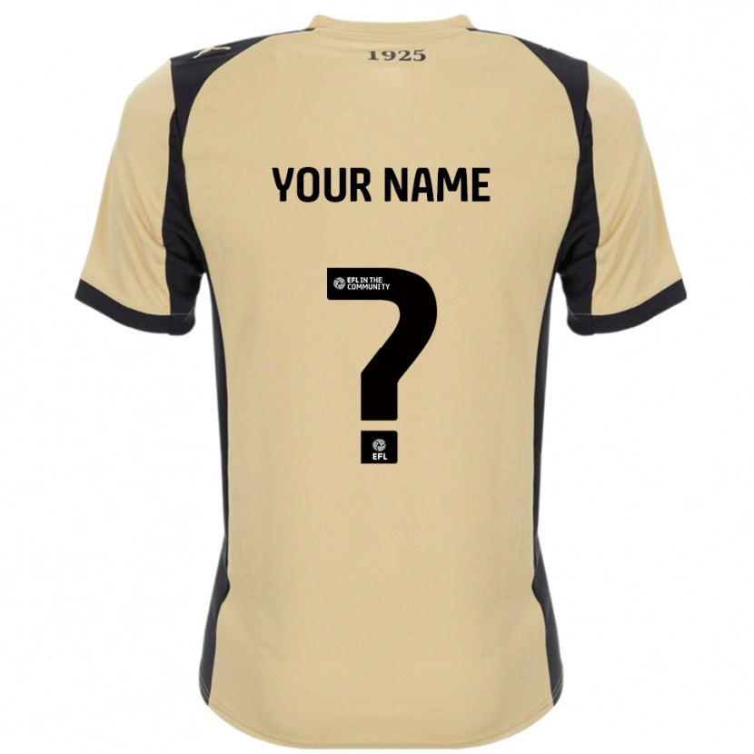 Danxen Kid Your Name #0 Gold Black Away Jersey 2025/26 T-Shirt