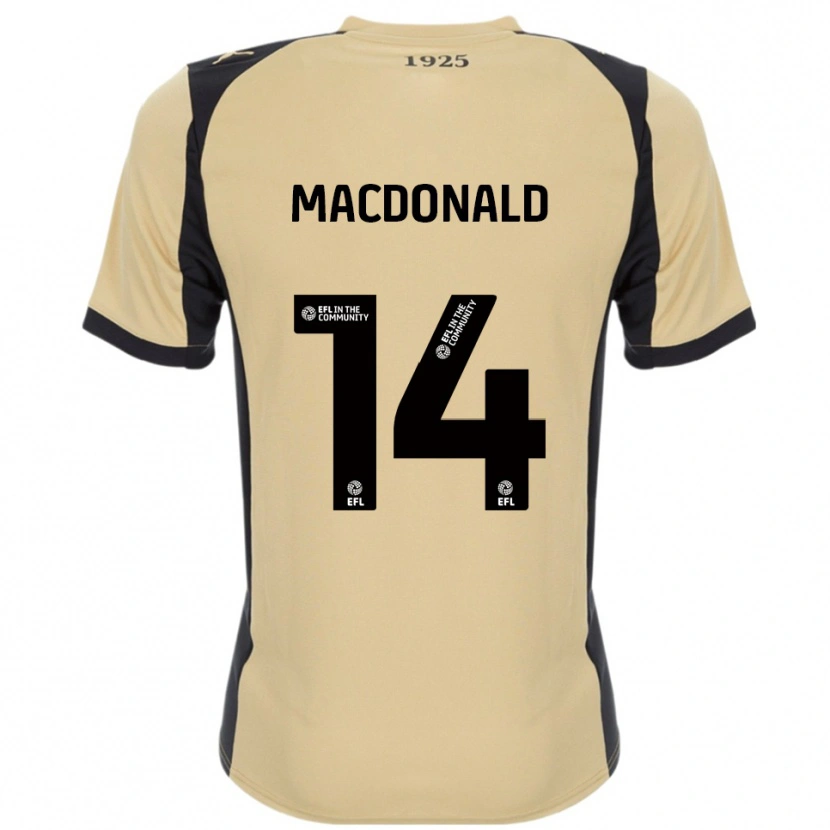 Danxen Kid Alex Macdonald #14 Gold Black Away Jersey 2025/26 T-Shirt