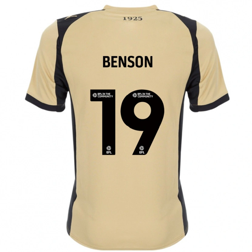 Danxen Kid Josh Benson #19 Gold Black Away Jersey 2025/26 T-Shirt
