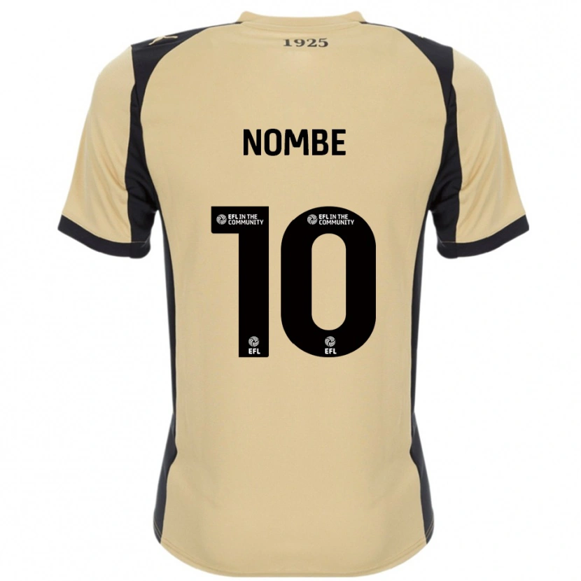 Danxen Kid Sam Nombe #10 Gold Black Away Jersey 2025/26 T-Shirt