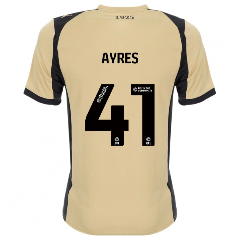 Danxen Kid Josh Ayres #41 Gold Black Away Jersey 2025/26 T-Shirt