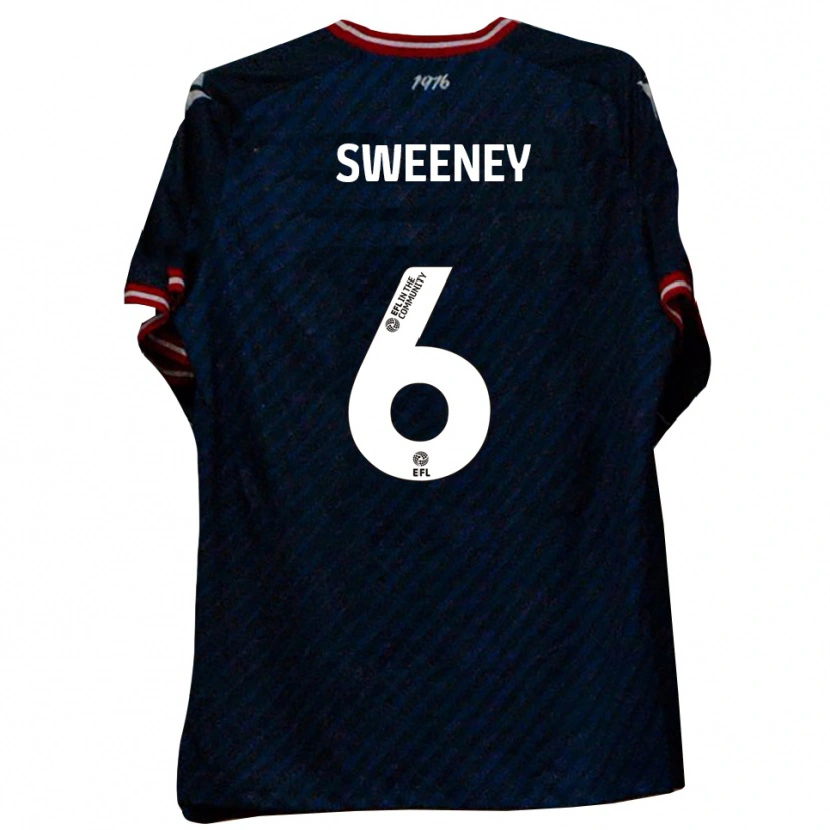 Danxen Kid Dan Sweeney #6 Navy Red Away Jersey 2025/26 T-Shirt