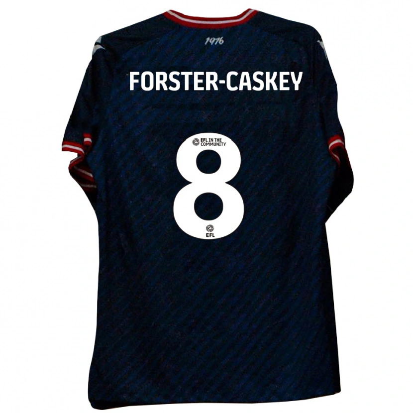 Danxen Kid Jake Forster-Caskey #8 Navy Red Away Jersey 2025/26 T-Shirt