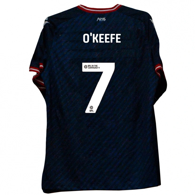 Danxen Kid Albie O'keefe #7 Navy Red Away Jersey 2025/26 T-Shirt