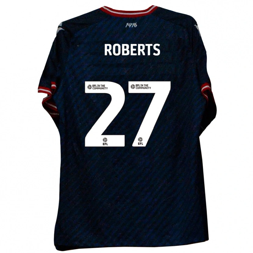 Danxen Kid Mathaeus Roberts #27 Navy Red Away Jersey 2025/26 T-Shirt