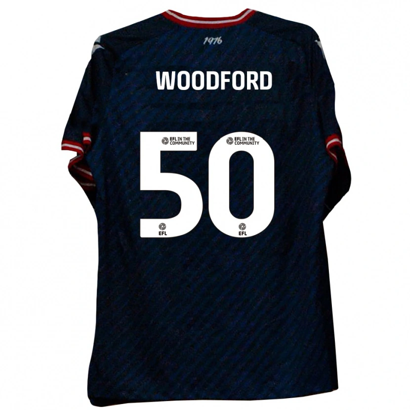 Danxen Kid Max Woodford #50 Navy Red Away Jersey 2025/26 T-Shirt
