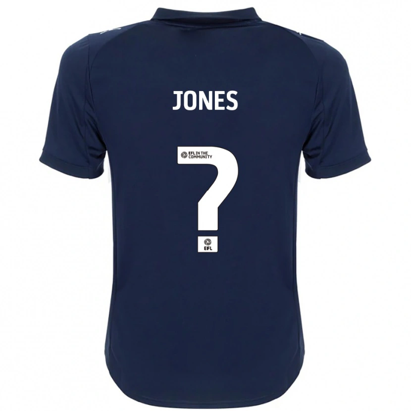 Danxen Kid Callum Jones #0 Navy White Away Jersey 2025/26 T-Shirt