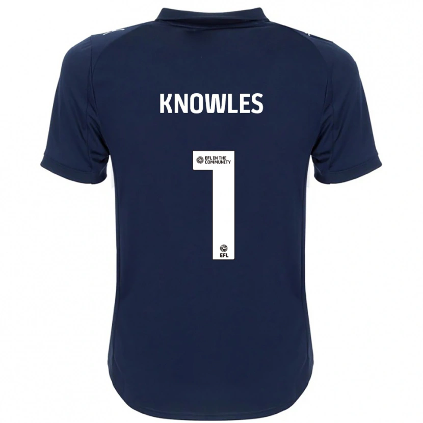 Danxen Kid Amelia Knowles #1 Navy White Away Jersey 2025/26 T-Shirt
