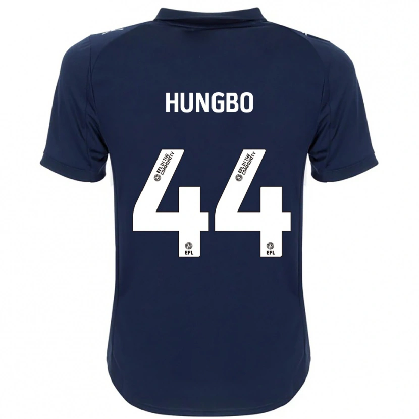 Danxen Kid Joseph Hungbo #44 Navy White Away Jersey 2025/26 T-Shirt