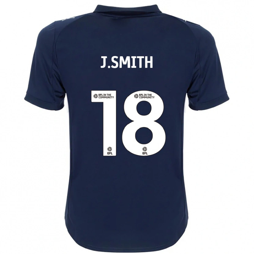 Danxen Kid Jonny Smith #18 Navy White Away Jersey 2025/26 T-Shirt
