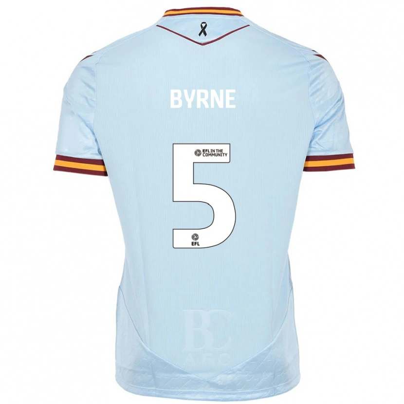 Danxen Kid Neill Byrne #5 Sky Blue Away Jersey 2025/26 T-Shirt