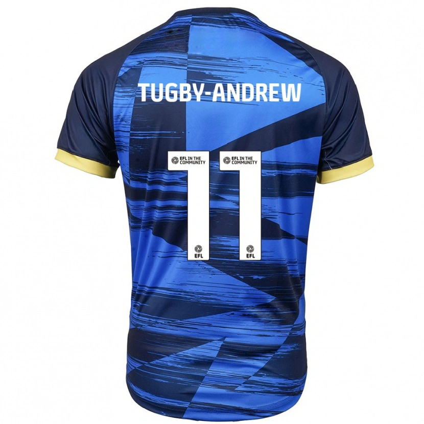 Danxen Kid Lindsey Tugby-Andrew #11 Blue Navy Away Jersey 2025/26 T-Shirt