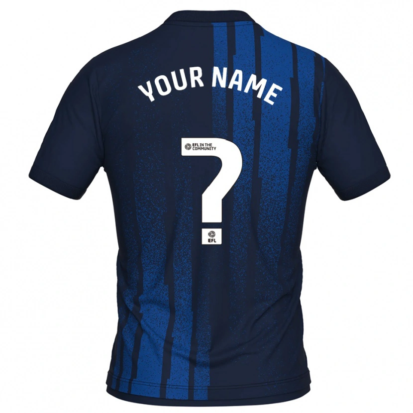 Danxen Kid Your Name #0 Navy White Away Jersey 2025/26 T-Shirt