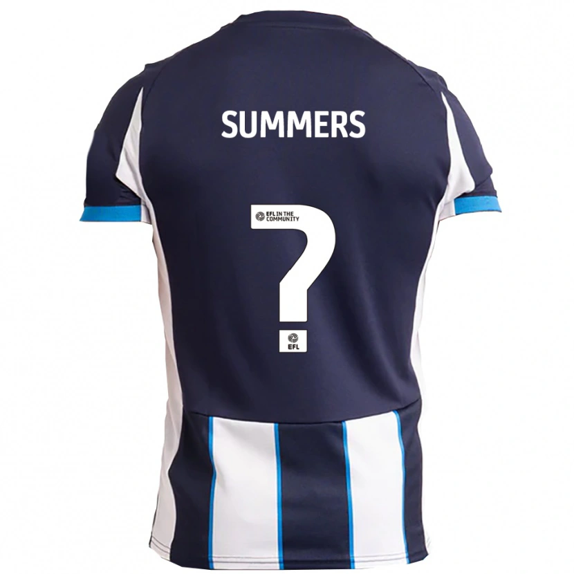 Danxen Kid Libby Summers #0 White Navy Away Jersey 2025/26 T-Shirt