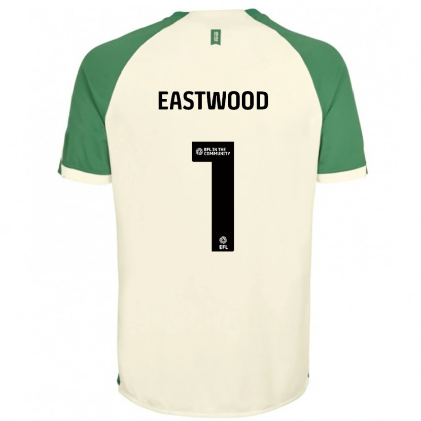 Danxen Kid Jake Eastwood #1 Off-White Green Away Jersey 2025/26 T-Shirt