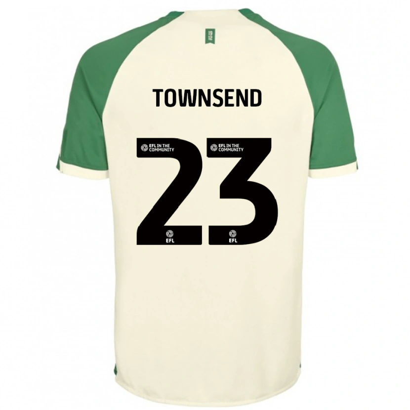 Danxen Kid Eleanor Townsend #23 Off-White Green Away Jersey 2025/26 T-Shirt