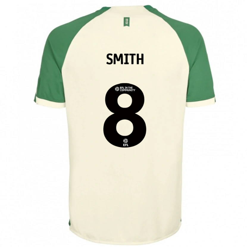 Danxen Kid Korey Smith #8 Off-White Green Away Jersey 2025/26 T-Shirt