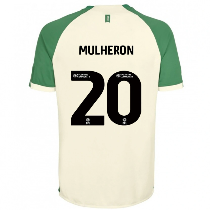 Danxen Kid Bronwyn Mulheron #20 Off-White Green Away Jersey 2025/26 T-Shirt