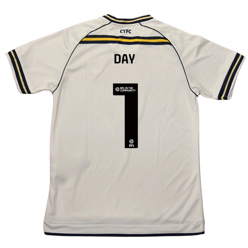 Danxen Kid Joe Day #1 White Navy Away Jersey 2025/26 T-Shirt