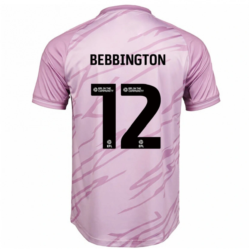 Danxen Kid Kimberley Bebbington #12 Pink Black Away Jersey 2025/26 T-Shirt