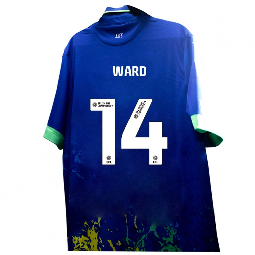Danxen Kid Benn Ward #14 Blue Yellow Away Jersey 2025/26 T-Shirt