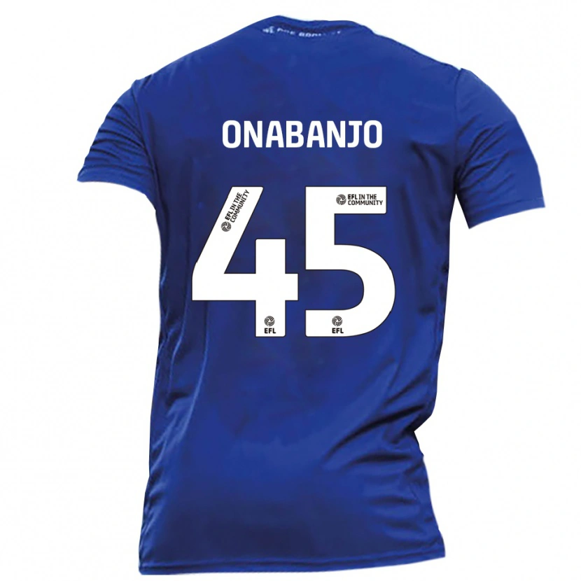 Danxen Kid Remi Onabanjo #45 Blue White Away Jersey 2025/26 T-Shirt