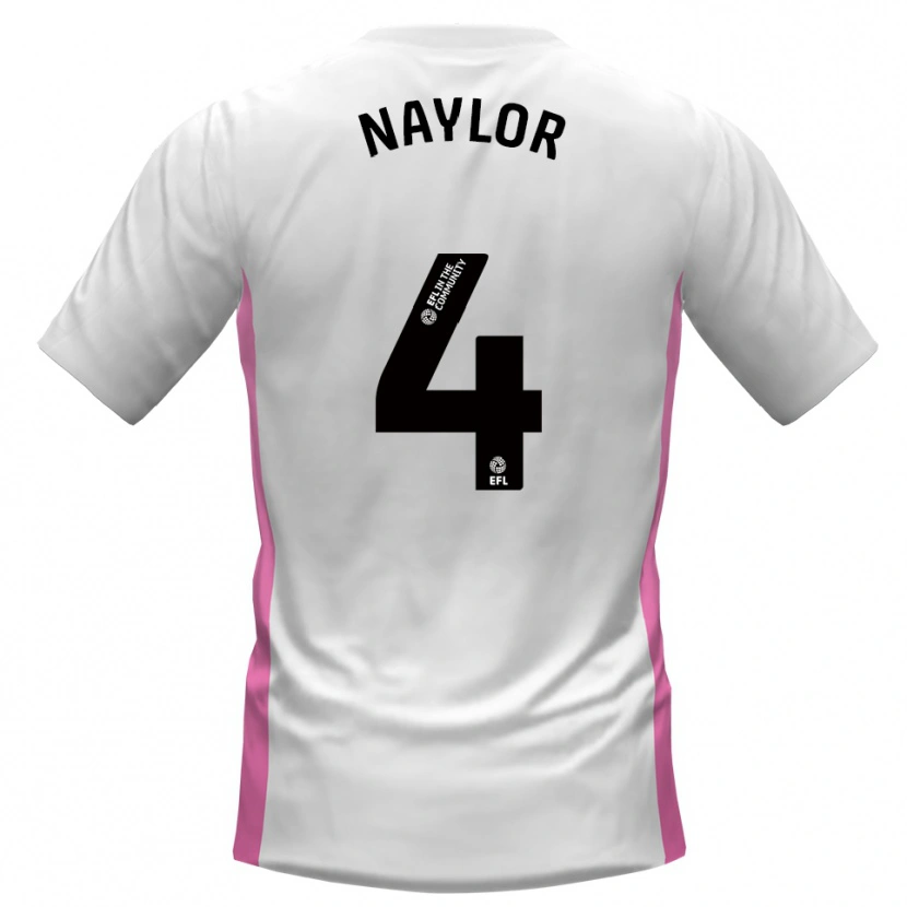 Danxen Kid Tom Naylor #4 White Red Away Jersey 2025/26 T-Shirt